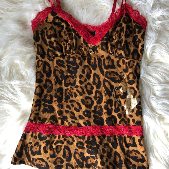 Baby Phat Tops - New no tags BABY PHAT Cheetah Print Top/Nightwear